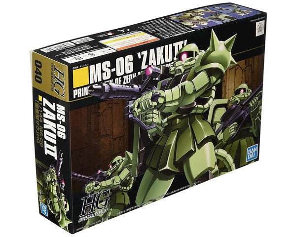 1/144 (HG-UC): Gundam - #040 MS-06S Zaku II Principality of Zeon Mass Productive Mobile Suit