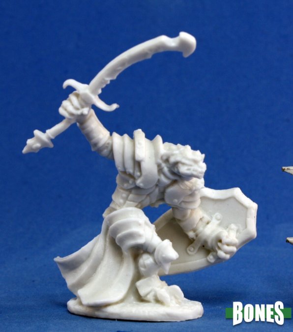 Bones 77060: Dragonman Warrior