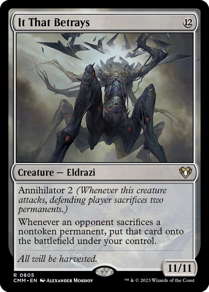 It That Betrays [#0805 Reprints] (CMM-R)