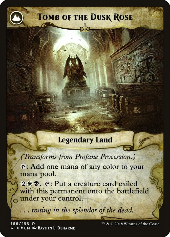 Profane Procession // Tomb of the Dusk Rose (RIX-R-PRE)