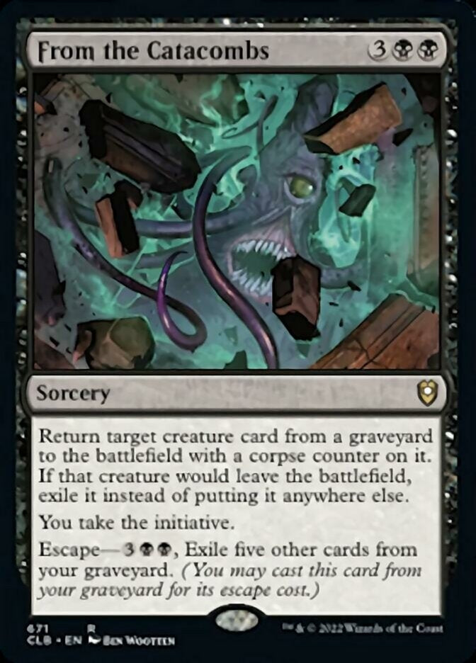 From the Catacombs [#671 Commander Decks] (CLB-R)