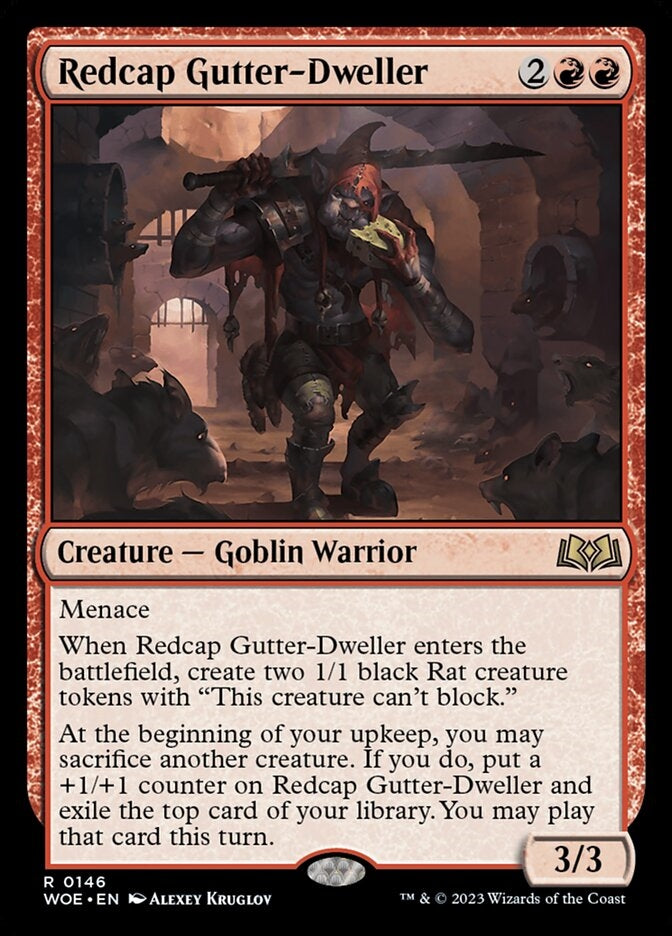 Redcap Gutter-Dweller [#0146] (WOE-R)