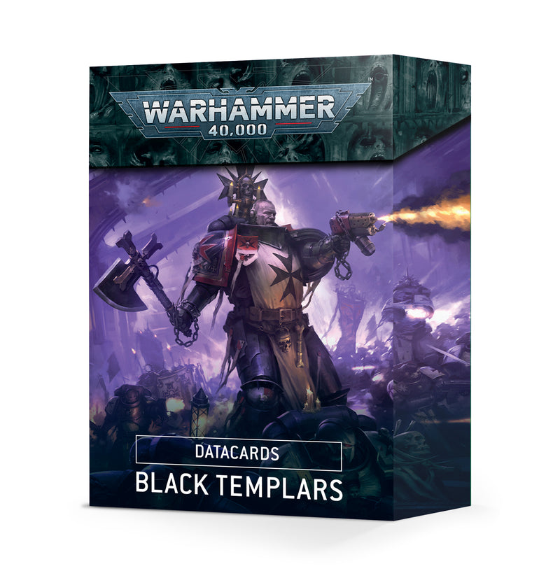 40K: Datacards - Adeptus Astartes: Black Templars (9th) (OOP)