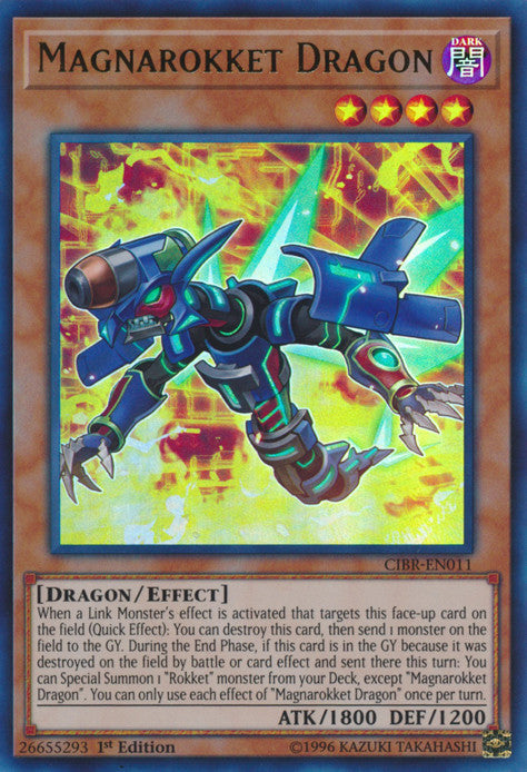 Magnarokket Dragon (CIBR-EN011) Ultra Rare - Near Mint 1st Edition