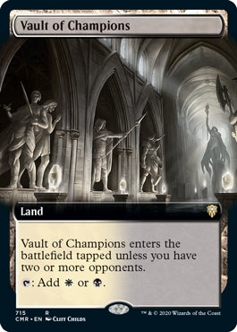 Vault of Champions [#715 Extended Art] (CMR-R)