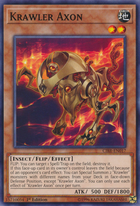 Krawler Axon (CIBR-EN017) Common - Near Mint 1st Edition