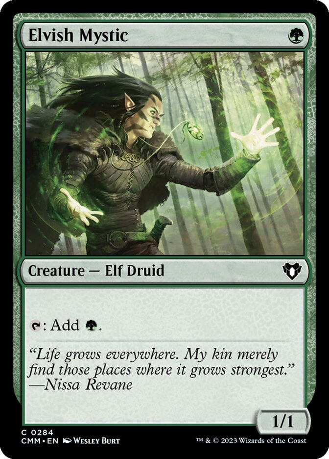 Elvish Mystic [#0284] (CMM-C)