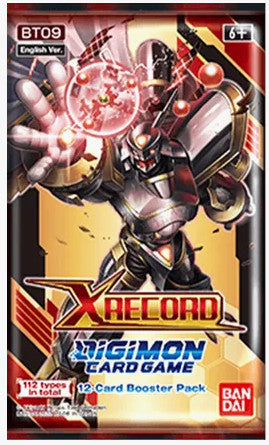 Digimon TCG: Booster 09 - X Record Booster Pack