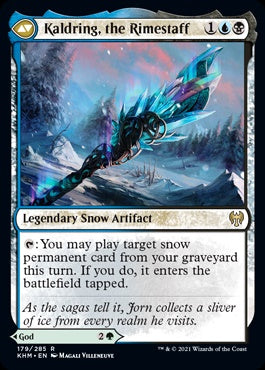 Jorn, God of Winter // Kaldring, the Rimestaff (KHM-R)