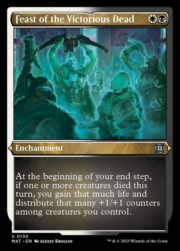 Feast of the Victorious Dead [#0130 Etched Foil] (MAT-U)