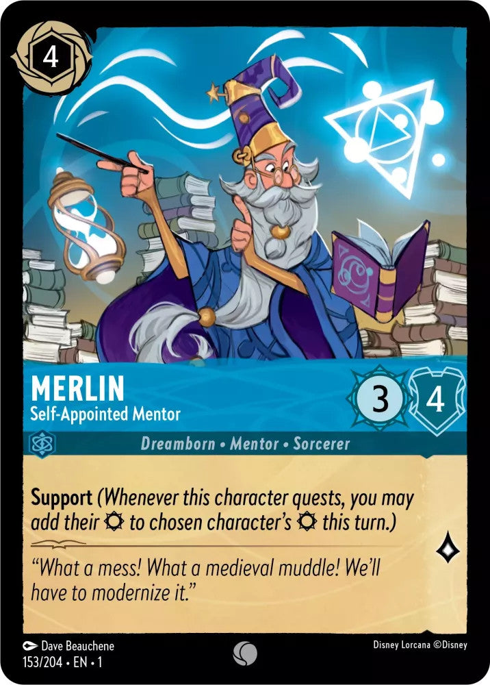 Merlin - Self-Appointed Mentor (The First Chapter 153/204) Common - Near Mint