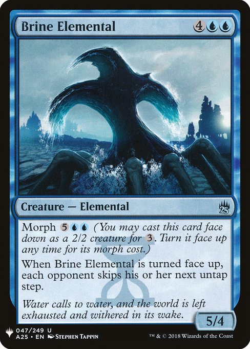 Brine Elemental [Mystery Booster