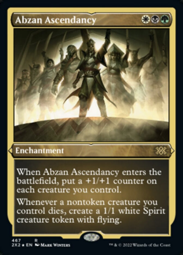 Abzan Ascendancy [#467 Etched Foil] (2X2-R)
