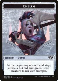 Domri, Chaos Bringer Emblem (MED-T)