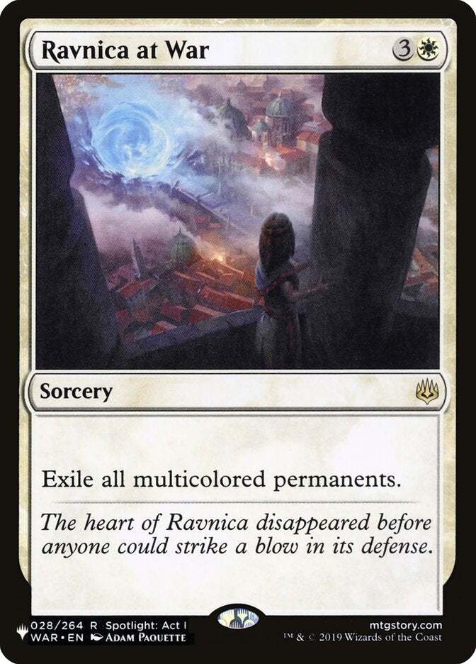 Ravnica at War (WAR-R-LIST)