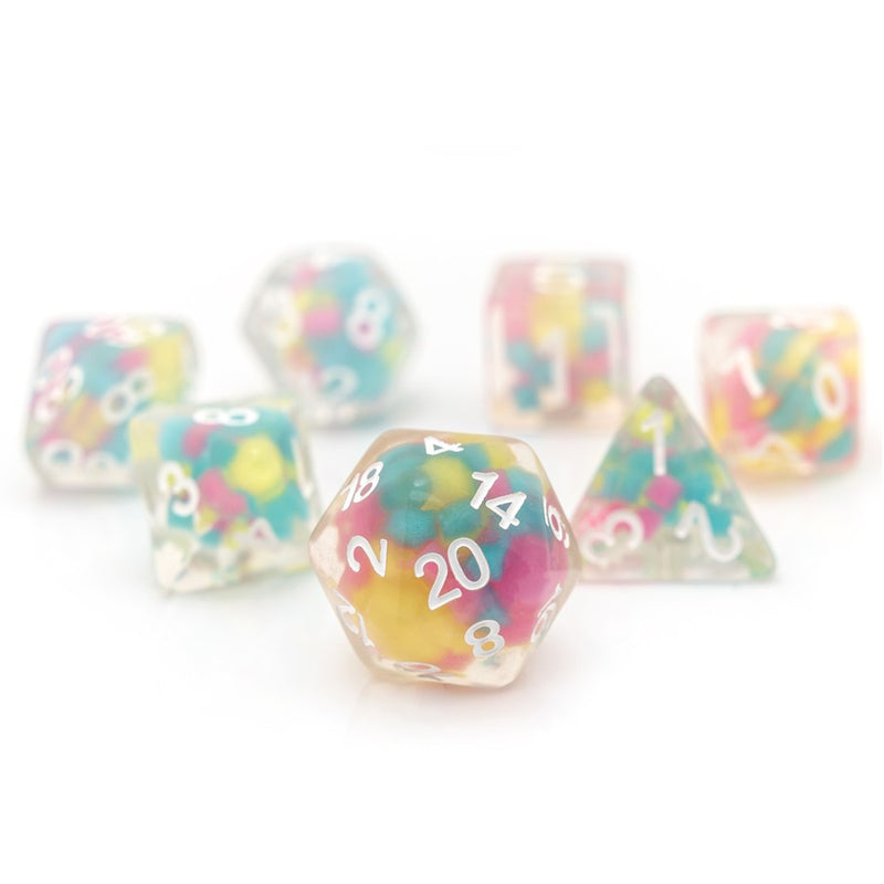 Sirius Dice: Glowworm - Lucky Charm (7-Poly Set)