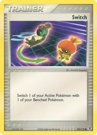 Switch (RG 102/112) Common - Near Mint Reverse Holofoil