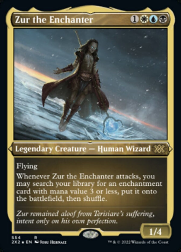 Zur the Enchanter [#554 Etched Foil] (2X2-R)