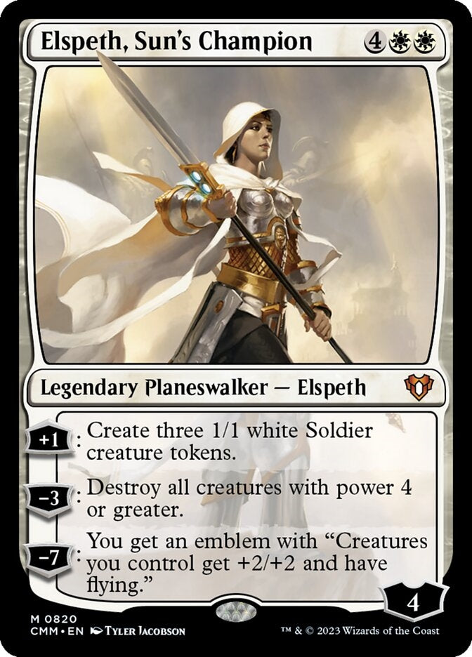 Elspeth, Sun's Champion [#0820 Reprints] (CMM-M)