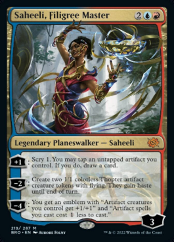 Saheeli, Filigree Master (BRO-M)