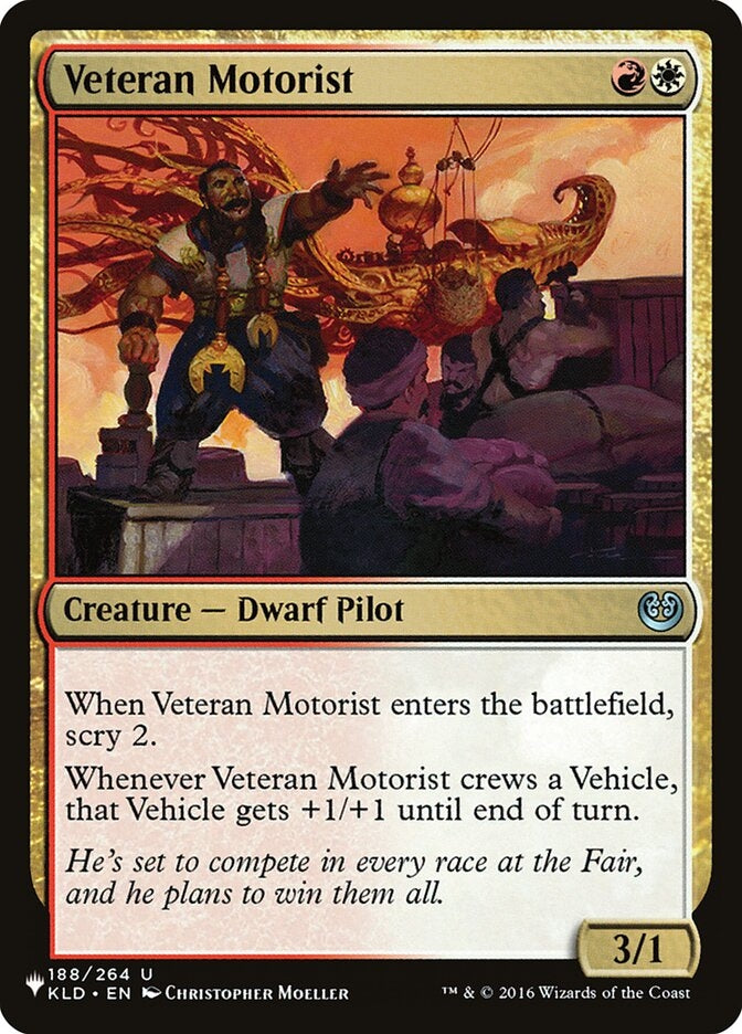 Veteran Motorist (KLD-U-LIST)