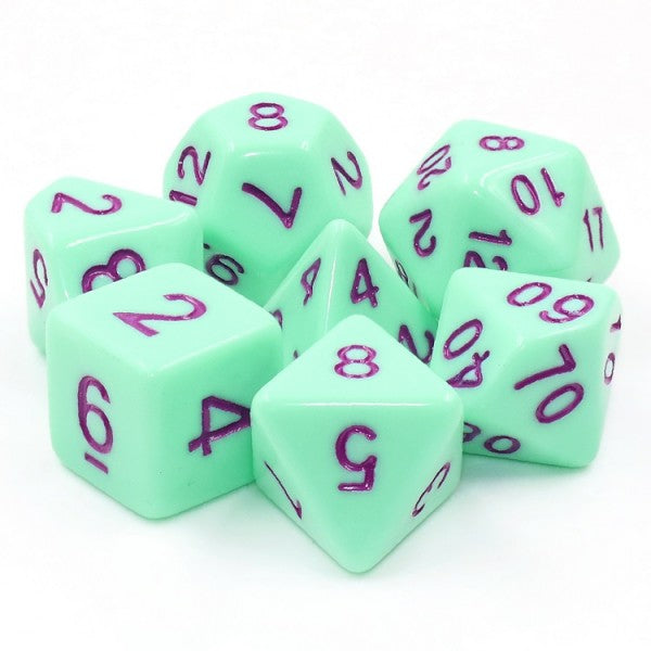 HDO-13: Opaque - Mint Rose Poly Set (7)
