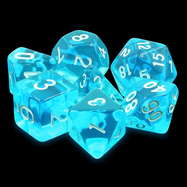 HDT-02: Translucent - Azure Gems Poly Set (7)