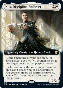 Nils, Discipline Enforcer [Extended Art] (C21-R)