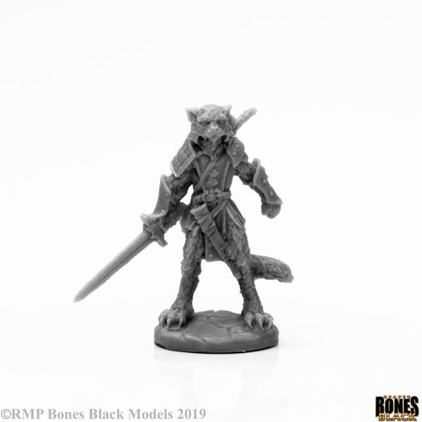 Bones Black 44117: Catfolk Warrior