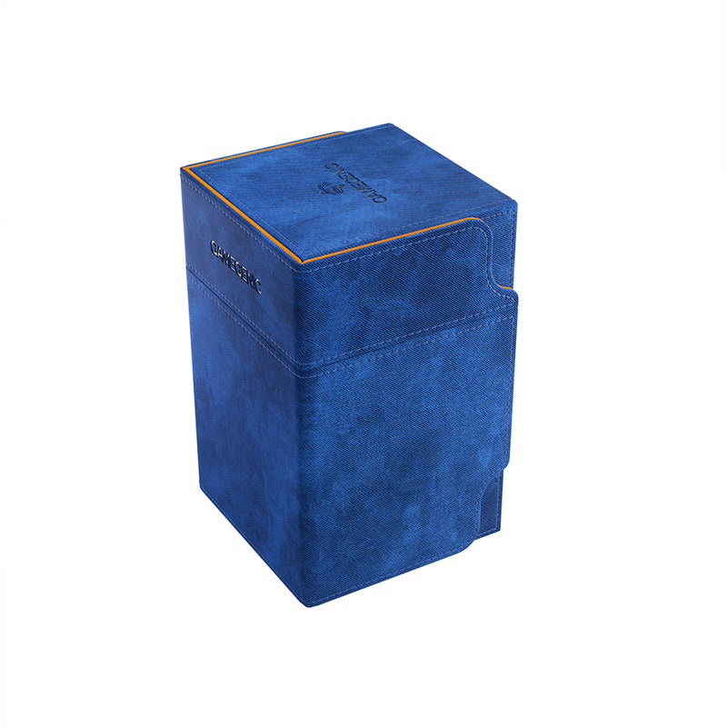 GameGenic: Deck Box - Watchtower 100+ XL: Blue/Orange Exclusive Line