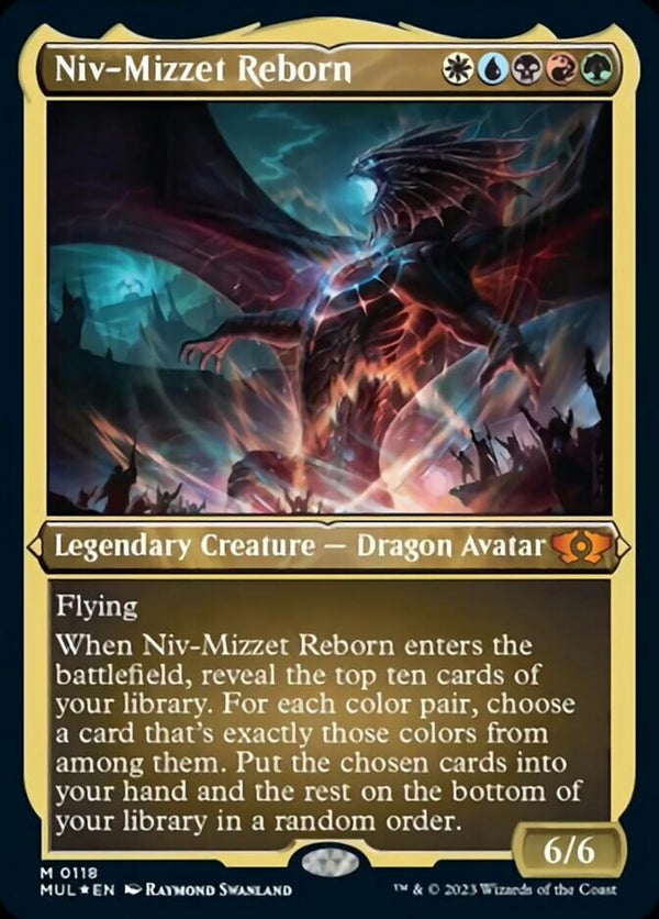 Niv-Mizzet Reborn [#0118 Foil Etched] (MUL-M)