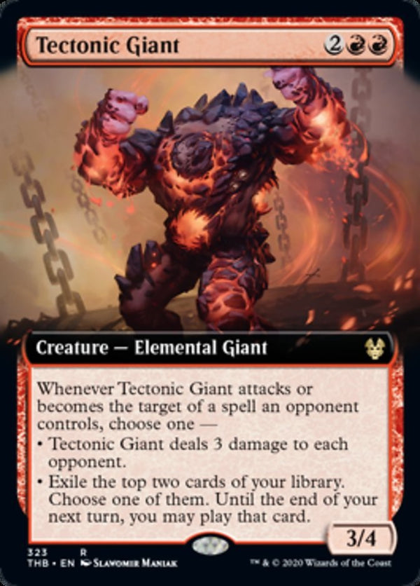 Tectonic Giant [#323 Extended Art] (THB-R)