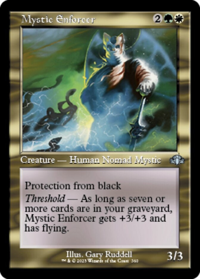 Mystic Enforcer [#360 Old Frame Bonus Sheet] (DMR-U)
