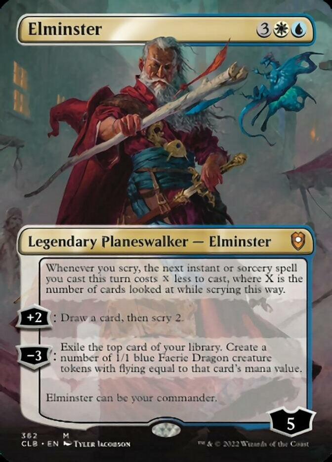 Elminster [#362 Borderless Planeswalkers] (CLB-M)
