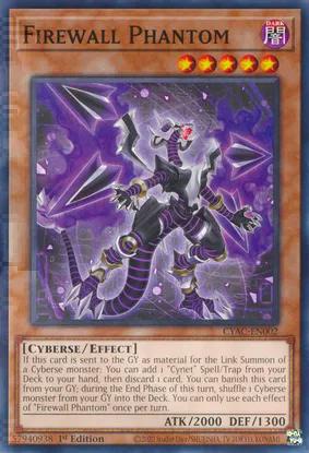 Firewall Phantom (CYAC-EN002) Common - Near Mint 1st Edition