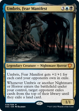 Umbris, Fear Manifest (VOC-M)