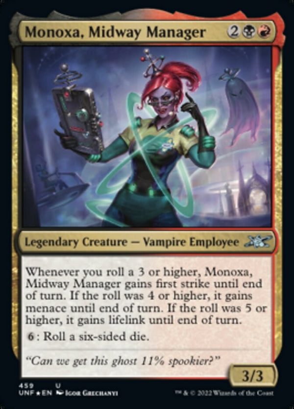 Monoxa, Midway Manager [#459 Galaxy Foil] (UNF-U)