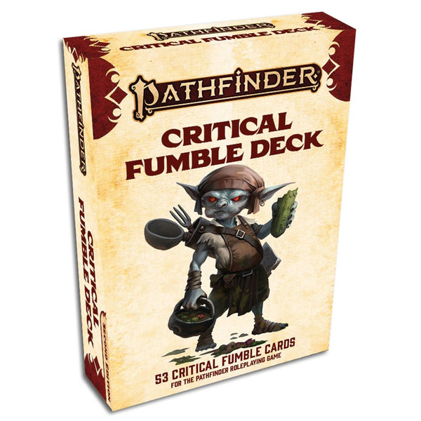 Pathfinder 2nd Edition RPG: Critical Fumble Deck