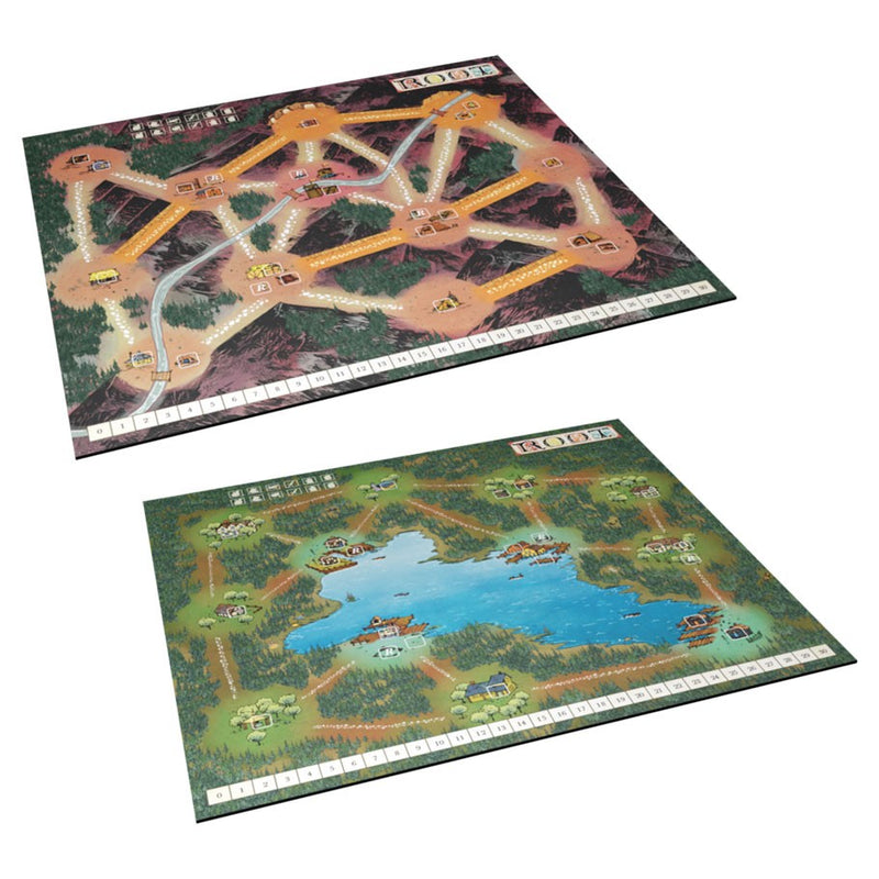 Root: Lake & Mountain Playmat