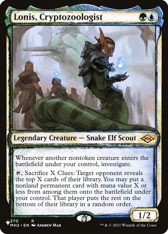 Lonis, Cryptozoologist [