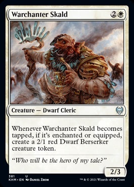 Warchanter Skald [#381] (KHM-U-TB)