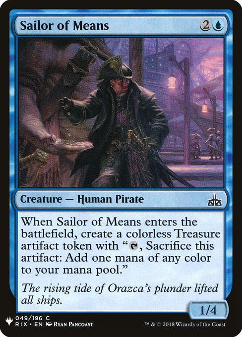 Sailor of Means [Mystery Booster #0476] (RIX-C)