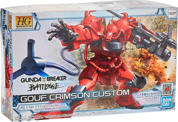 1/144 (HG): Gundam Breaker Battlogue - Gouf Crimson Custom