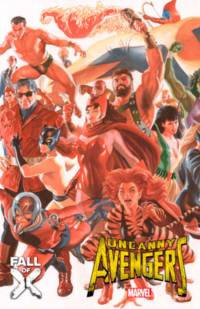 UNCANNY AVENGERS #1 ALEX ROSS CONNECTING AVENGERS VARIANT PART A [G.O.D.S., FALL]