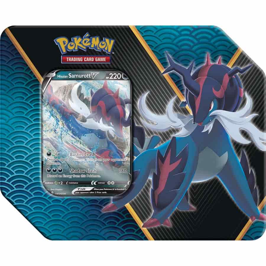 Pokemon TCG: Divergent Powers Tin - Hisuian Samurott V