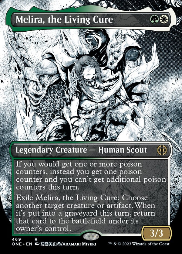 Melira, the Living Cure [#469 Compleat FOIL] (ONE-R)