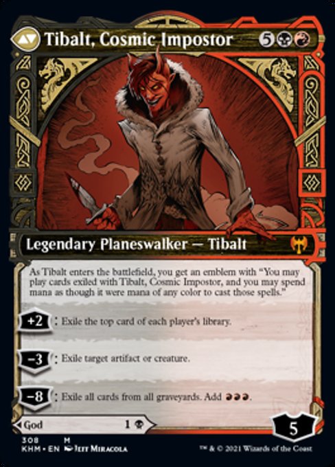 Valki, God of Lies // Tibalt, Cosmic Impostor [Showcase