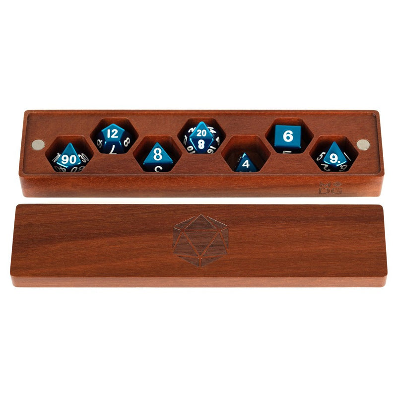 MDG: Dice Case - Wooden Vault: Purple Heart