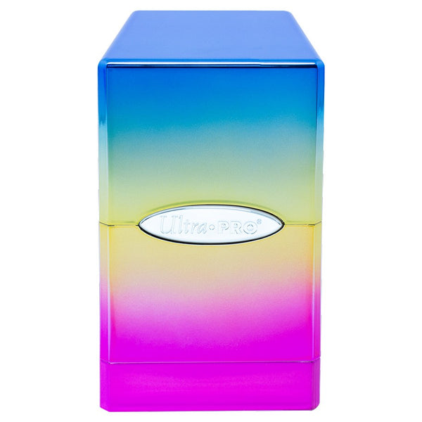 Ultra-PRO: Satin Tower Deck Box - Hi-Gloss: Rainbow