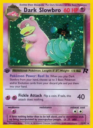 Dark Slowbro (12/82) Moderate Play